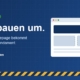 Grafik: „Wir bauen um.“ – Unsere Homepage bekommt ein neues Fundament. TSV Beimerstetten